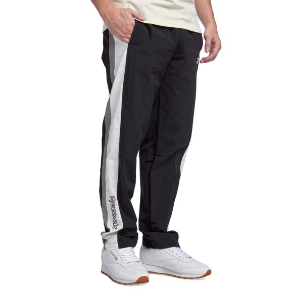 Reebok Men Regular fit Track Pants Size XXL / 29 Black Solid - Picture 1 of 1